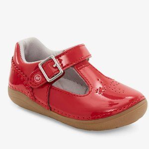 Stride Rite 4.5M Red Lucianne Mary Janes Girls Shoes